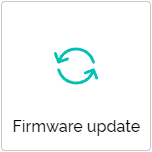 Firmware update widget