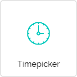 Timepicker widget