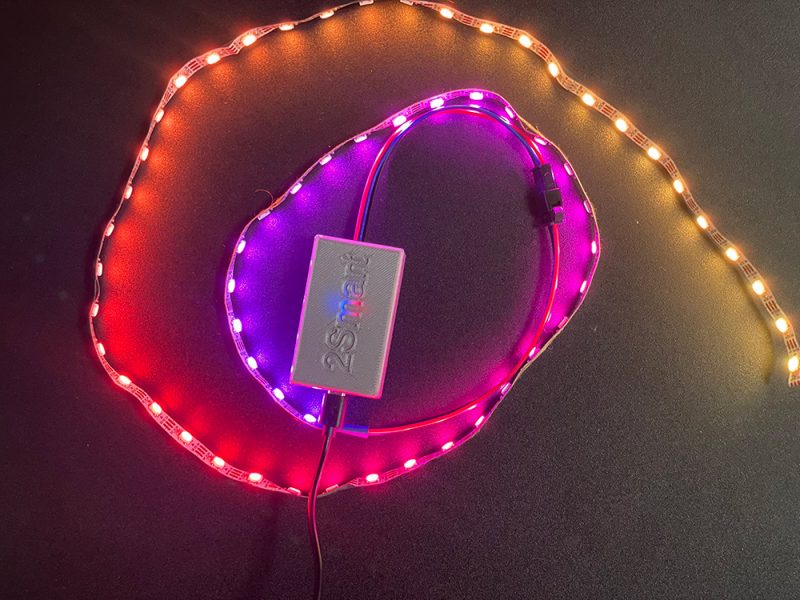 Wi-Fi controller for addressable LED strips