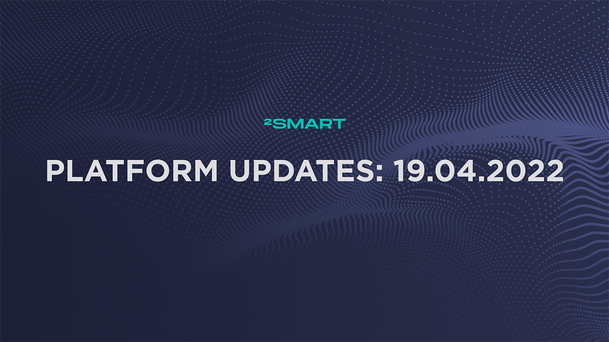 Platform updates: 19.04.2022