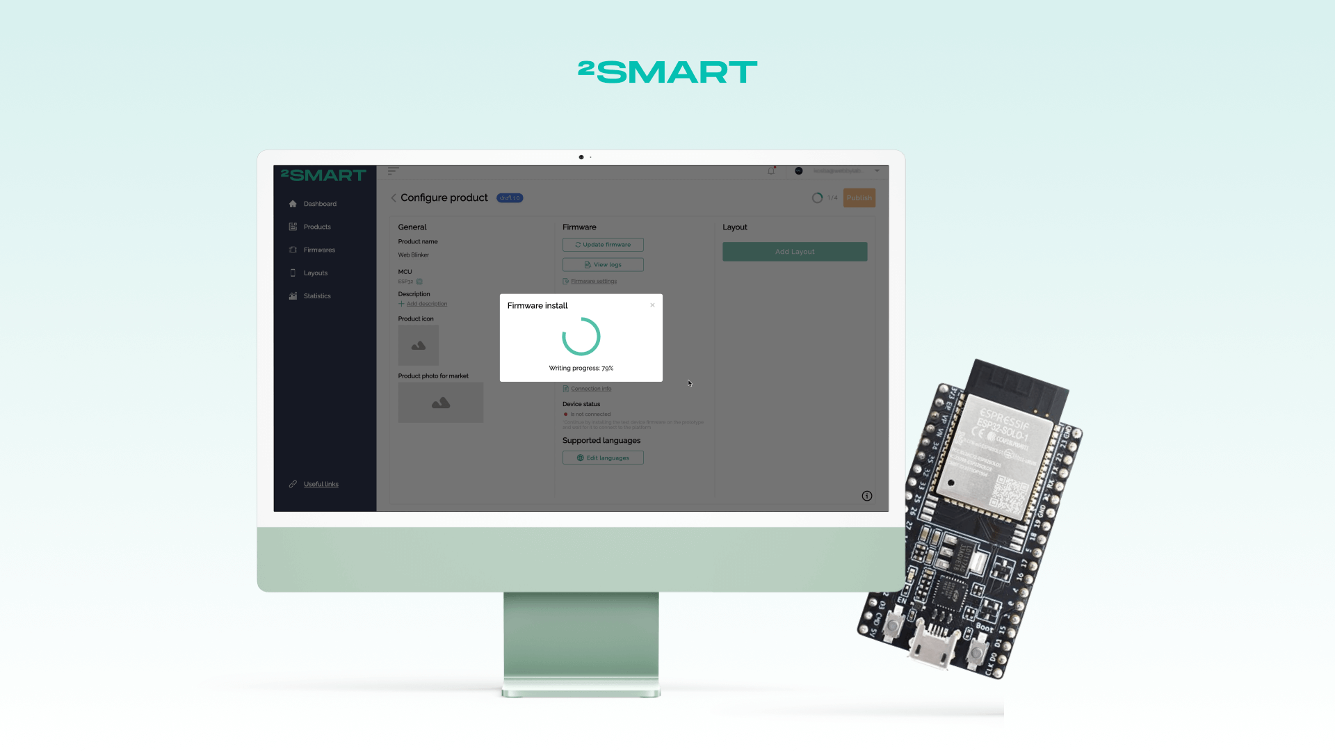 Simple ESP32-based alarm with ESPHome firmware | 2Smart