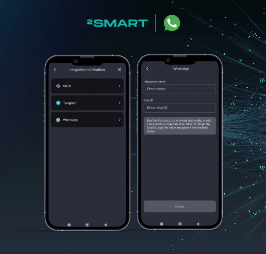 How to connect WhatsApp chat to receive notifications from IoT devices