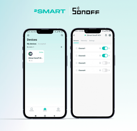 How to Pair SONOFF Smart Products With 2Smart Cloud Mobile App
