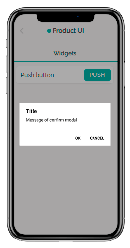 "Push button" widget