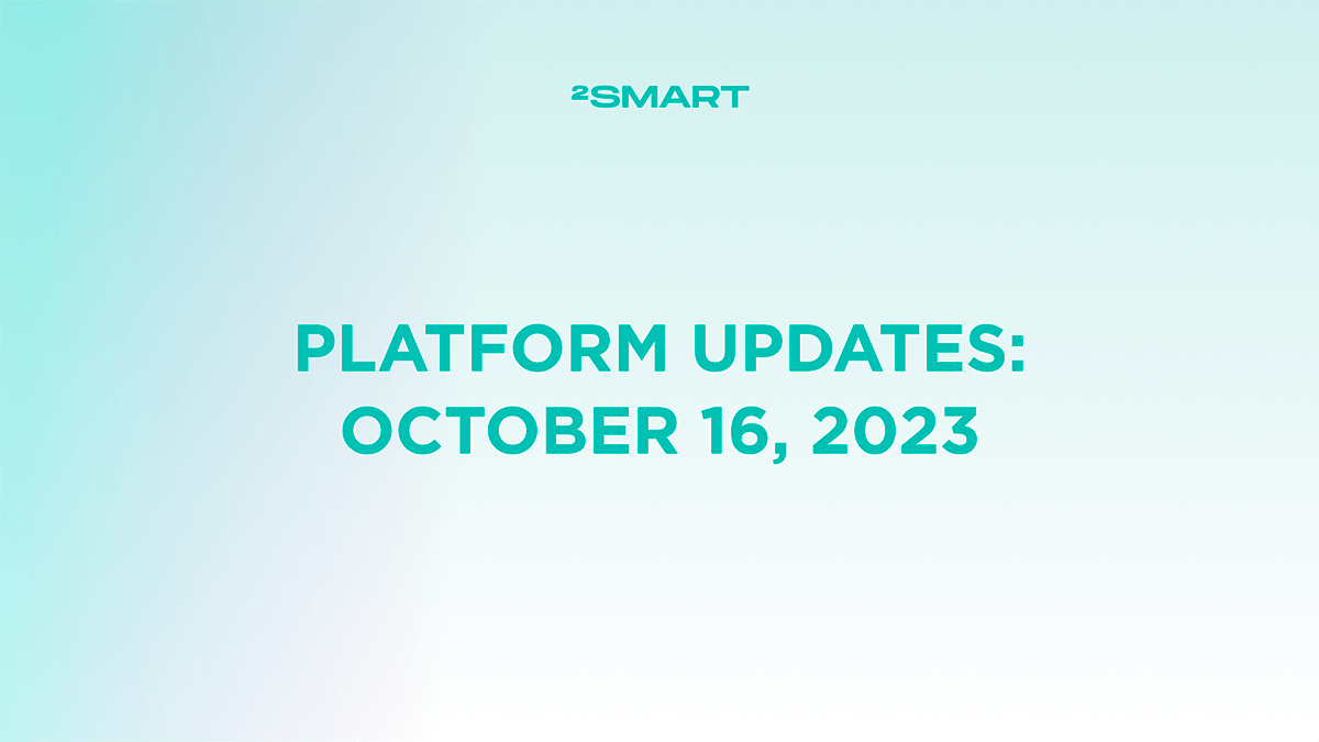 Platform updates: October 16, 2023