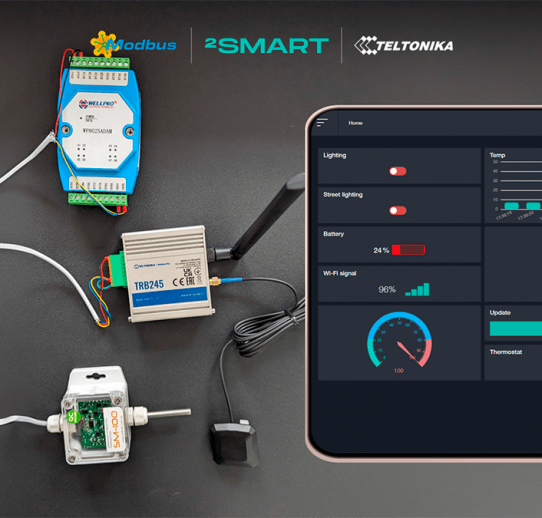 Managing Modbus Devices Using the Open-Source Automation Platform 2Smart Standalone: A Case Study with the Teltonika Gateway