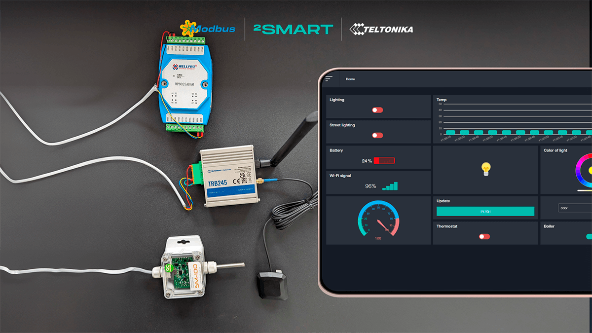 Managing Modbus Devices Using the Open-Source Automation Platform 2Smart Standalone: A Case Study with the Teltonika Gateway