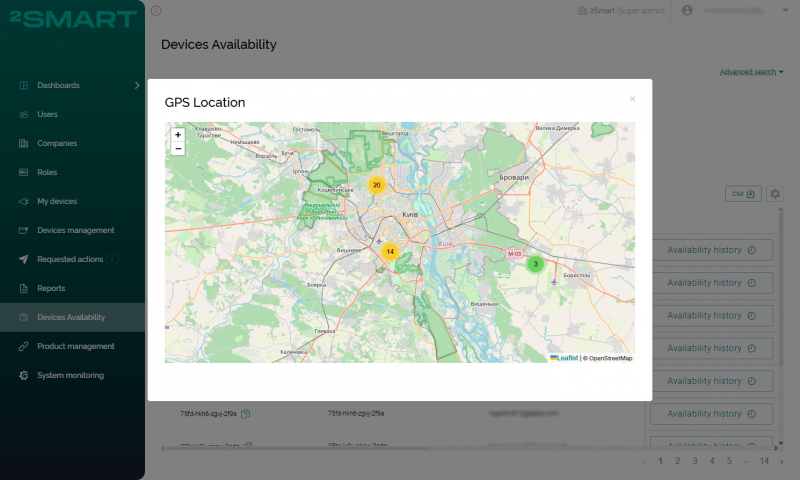 Enhancing the Device Location Map's Appearance