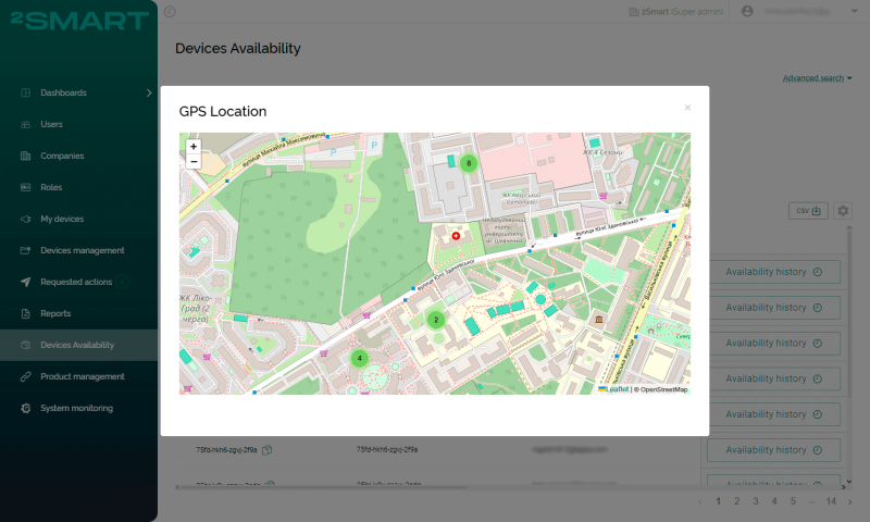 Enhancing the Device Location Map's Appearance