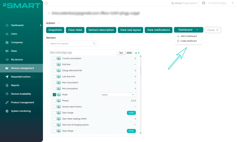 Enhancements to the Device Management Page