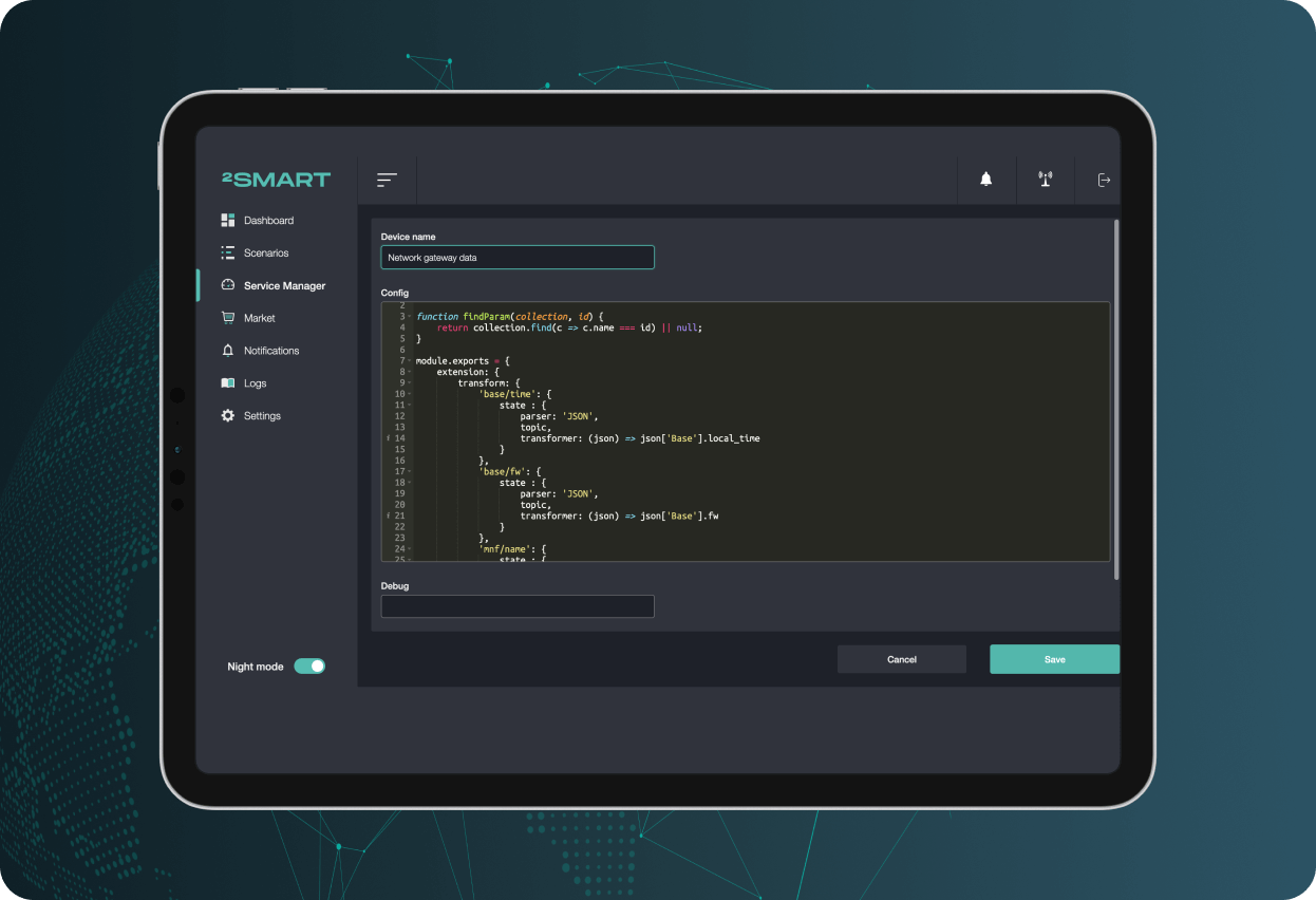 A universal MQTT system core that enables protocol-agnostic and manufacturer-agnostic connectivity.