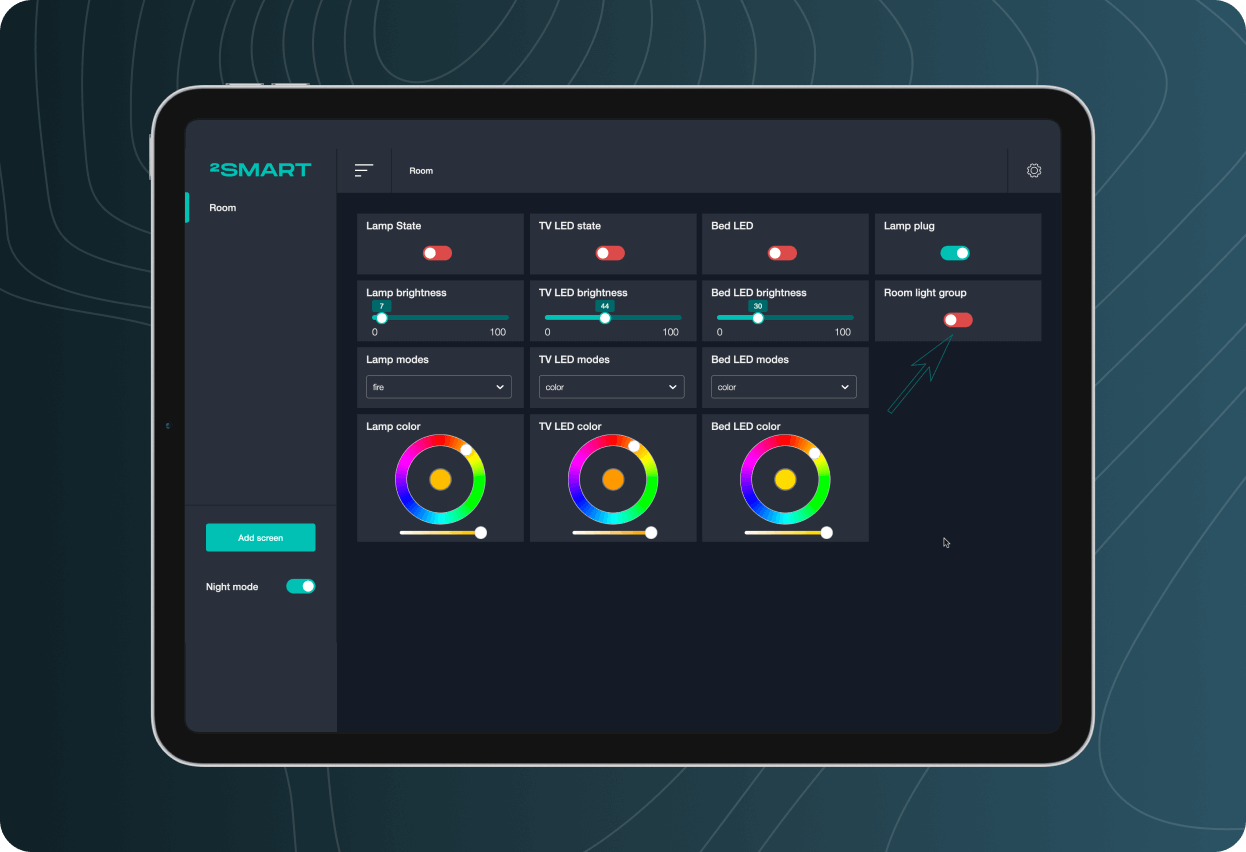 Device status tracking.