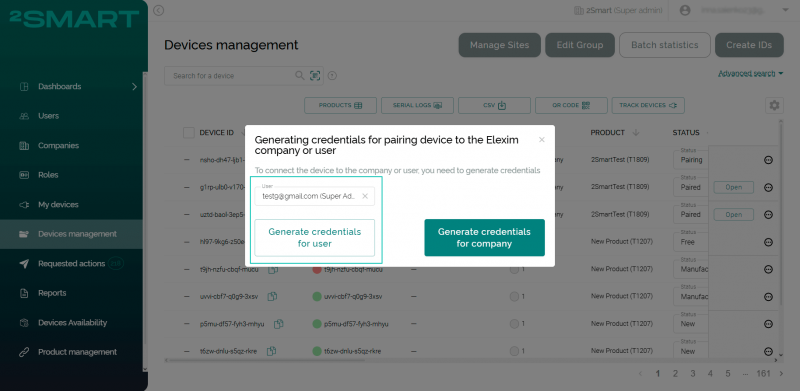 Device Pairing to User Accounts