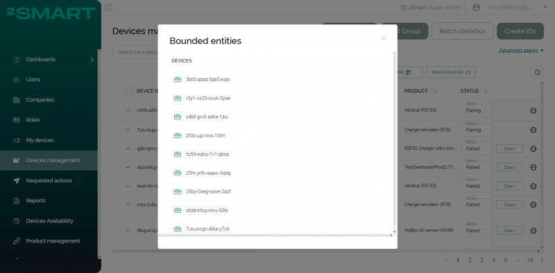 Viewing Devices Blocking Batch Deletion